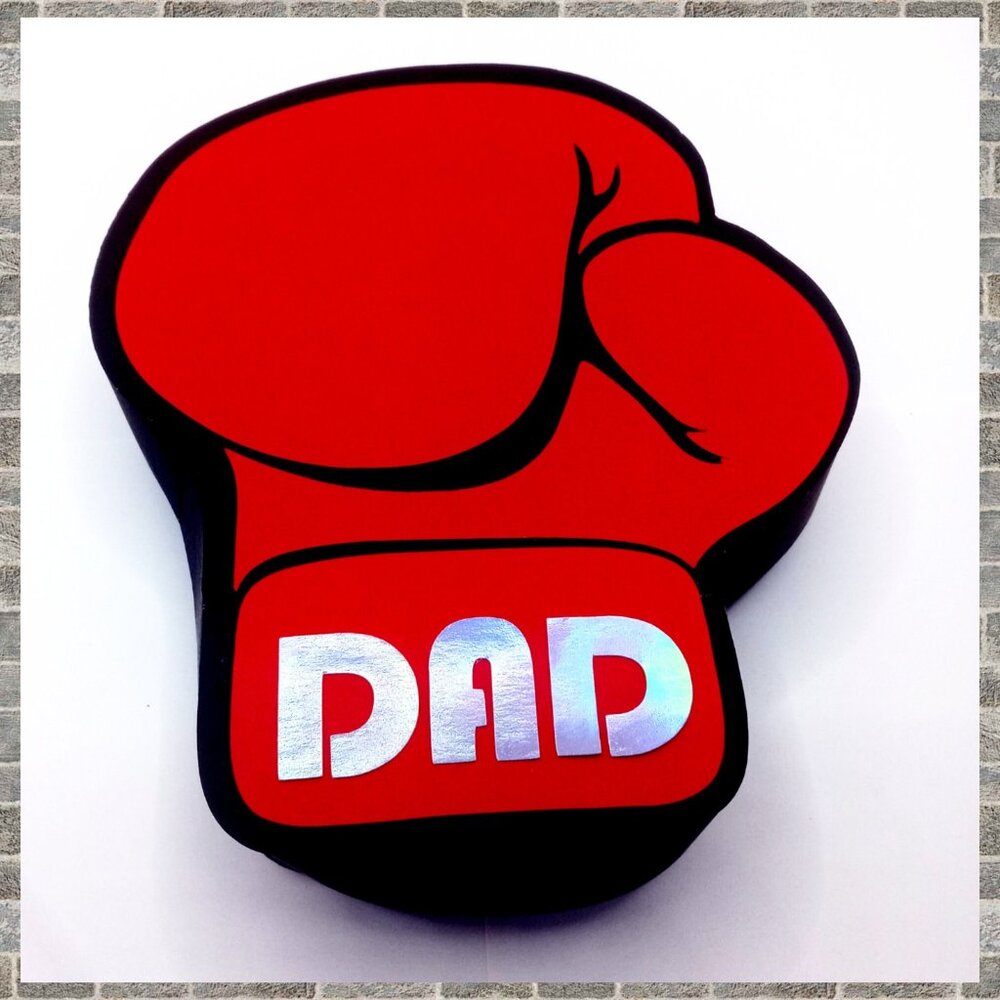 Boxing Gift Box Handmade personalized sports party decor gift wrapping